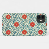 Red Flower Pattern Design-1 iPhone / iPad hoesje (Achterkant (horizontaal))