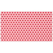 Red Flower Seamless Pattern Tablecloth Tafelkleed (Voorkant (Horizontaal))