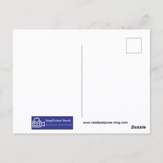 RED FLOWERS #1 BRIEFKAART (Achterkant)