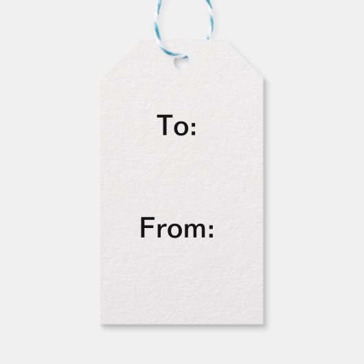 Red Flowers Cadeau Label Cadeaulabel (Achterkant)