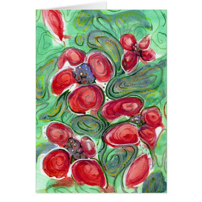 Red Flowers Fantasy (Voorkant)