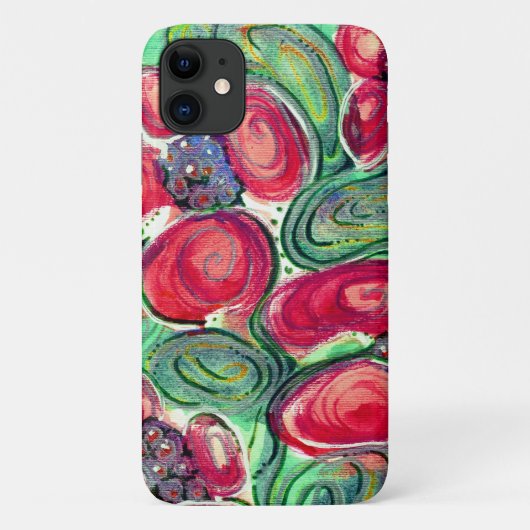 Red Flowers Fantasy Case-Mate iPhone Case (Achterkant)