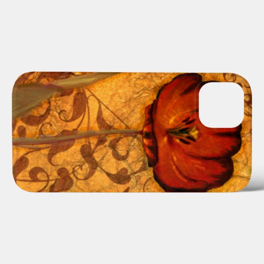 Red Flowers I Case-Mate iPhone Case (Achterkant (horizontaal))