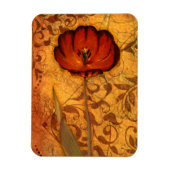 Red Flowers I Magneet (Verticaal)