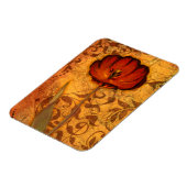 Red Flowers I Magneet (Linkerzijde)