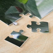 Red Flowers Jigzaag Puzzle Legpuzzel (Zijkant)