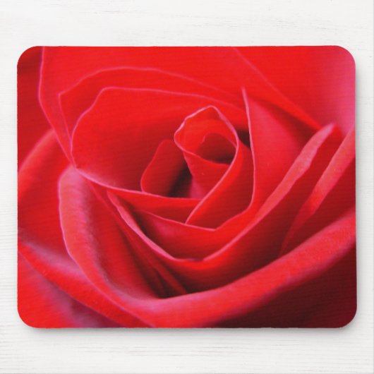 Red Flowers Mousepad Red Rose Decor Gifts Muismat (Voorkant)