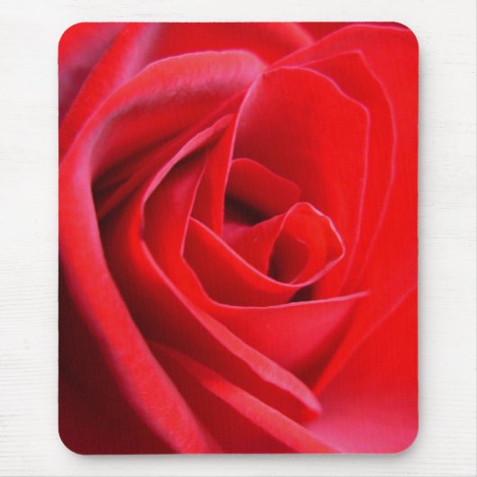 Red Flowers Mousepad Red Rose Decor Gifts Muismat (Voorkant)