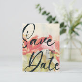 Red Flowers Sla de datum Sjabloon op (Staand voorkant)