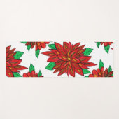 Red Flowers Yoga Mat (Voorkant (horizontaal))