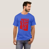 Red for Ed shirt (Voorkant volledig)