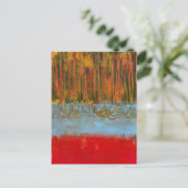 Red Forest Briefkaart - Schilderkunst (Staand voorkant)