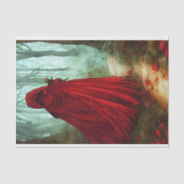 Red Forest Meisje Tissuepapier