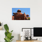 red fort delhi poster (Thuiskantoor)