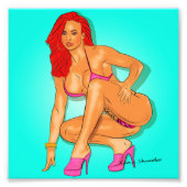 Red Foto Afdruk (Voorkant)