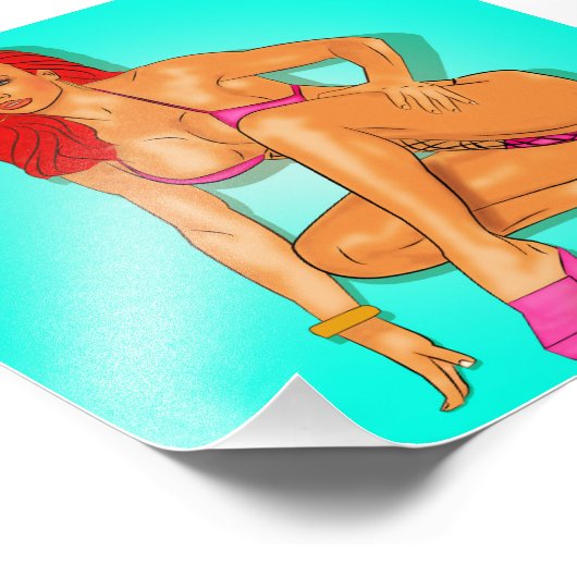 Red Foto Afdruk (Hoek)