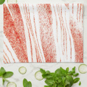 RED FOUTA THEEDOEK (Gevouwen)