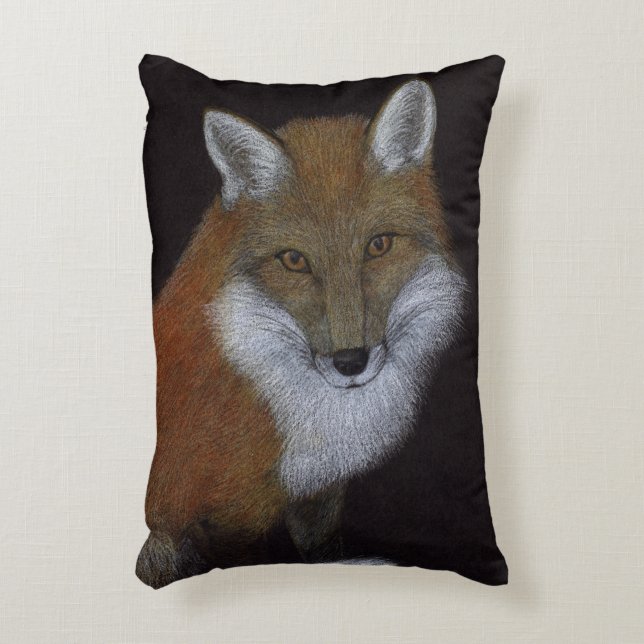 Red Fox Accent Kussen (Voorkant(Verticaal))
