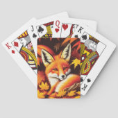 Red Fox-afspeelkaarten Pokerkaarten (Achterkant)