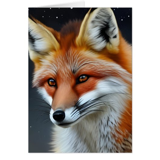 Red Fox All Occasions Wenskaart (Voorkant)