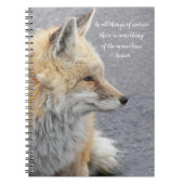 Red Fox Aristoteles filosofisch citaat Notitieboek (Voorkant)