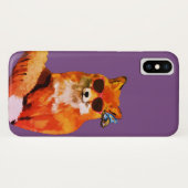 Red Fox Art iPhone Case (Achterkant (horizontaal))