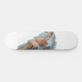 Red Fox Art Skateboarding Persoonlijk Skateboard (Horizontaal)
