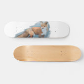 Red Fox Art Skateboarding Persoonlijk Skateboard (Horizontaal)