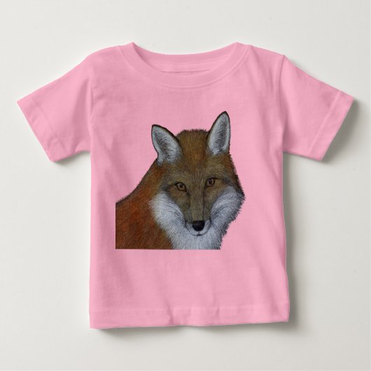 Red Fox Baby T-Shirt (Voorkant)