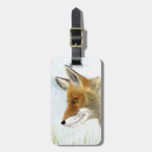 Red Fox Bagagelabel (Voorkant verticaal)