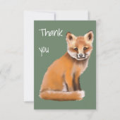 Red fox bedankt (Voorkant)