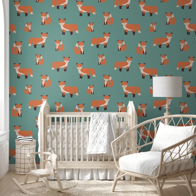 Red Fox Behang (Kinderen)
