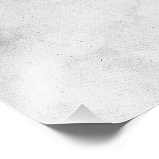 Red Fox Black en White Waterverf 01 Foto Afdruk (Hoek)