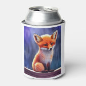 red fox blikjeskoeler (Blikje Voorkant)