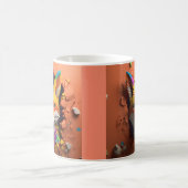 Red Fox Breaking Out Coffee, Tea, Cacao Mok, Cup Koffiemok (Center)