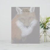 Red Fox Briefhoofd (Staand voorkant)