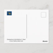 Red Fox Briefkaart (Achterkant)