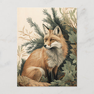 Red Fox Briefkaart
