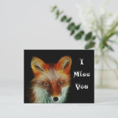 Red Fox Briefkaart (Staand voorkant)