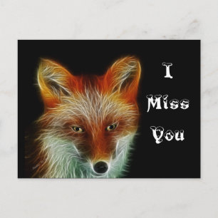 Red Fox Briefkaart