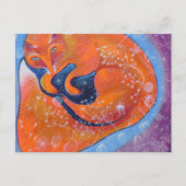 Red Fox. Briefkaart (Voorkant)