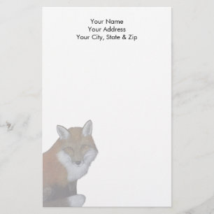 Red Fox Briefpapier
