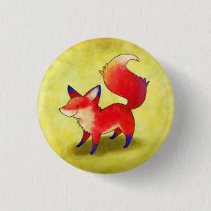 Red Fox Button