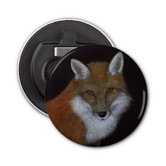 Red Fox Button Flesopener (Voorkant)