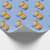 Red Fox Cadeaupapier (Hoek)
