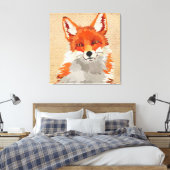 Red Fox Canvas (Insitu (Slaapkamer))