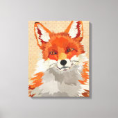 Red Fox Canvas Afdruk (Voorkant)