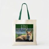 Red Fox Canvas tas (Voorkant)
