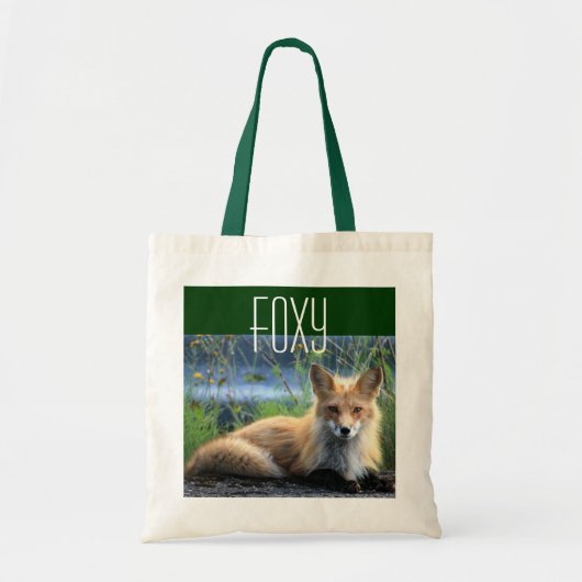 Red Fox Canvas tas (Voorkant)