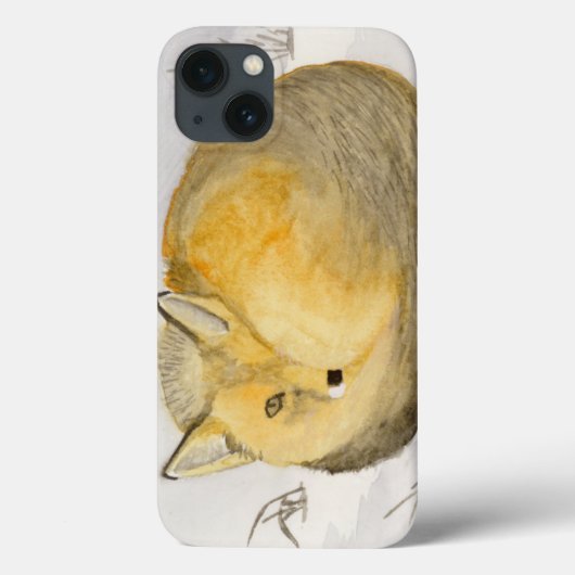 Red Fox Case-Mate iPhone Case (Achterkant)